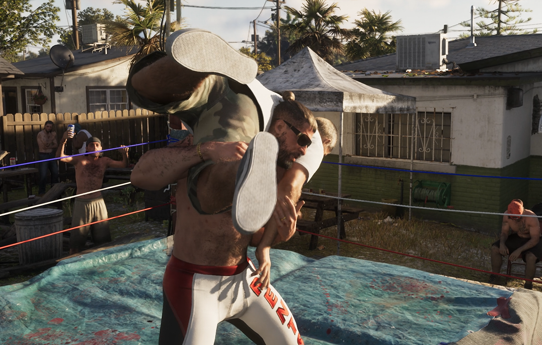 Jason Backyard Wrestling dans gta 6
