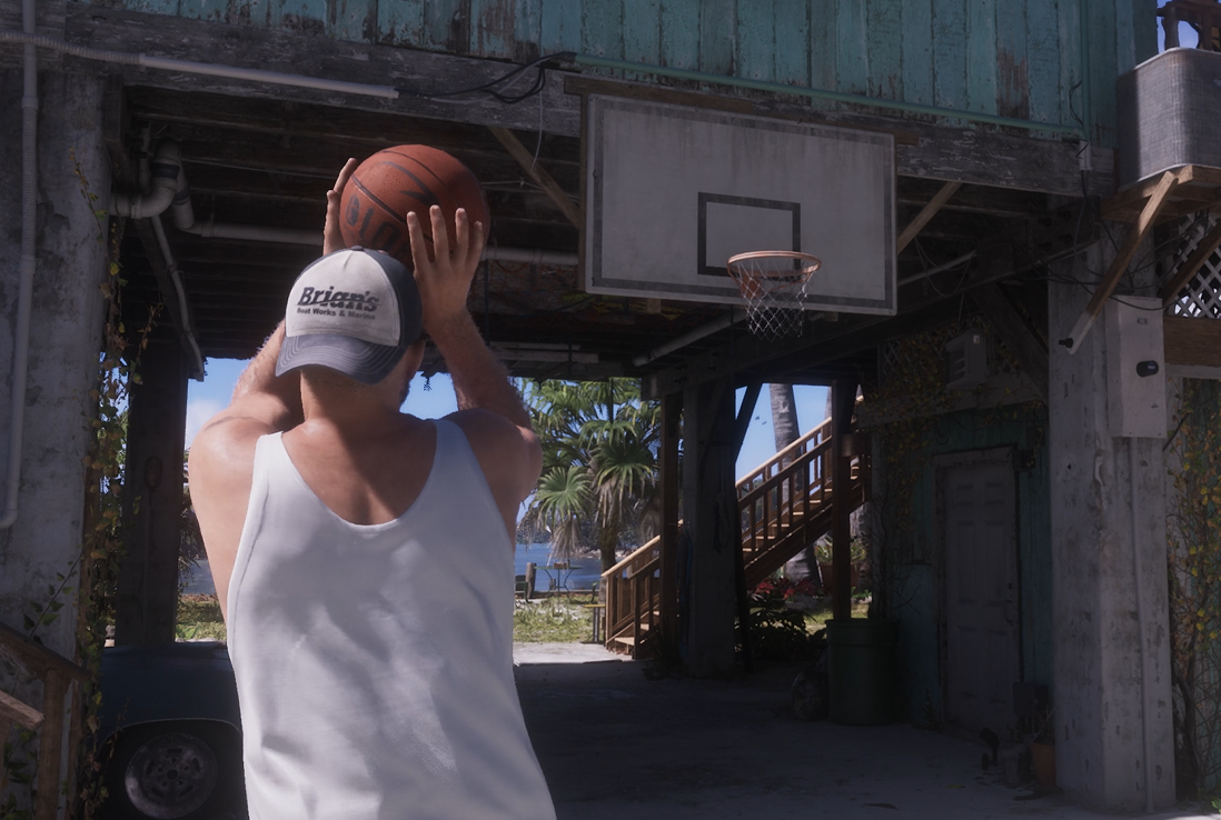 jason joue au basket dans gta6